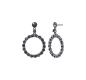Preview: black - Creole Cristal - Konplott earrings